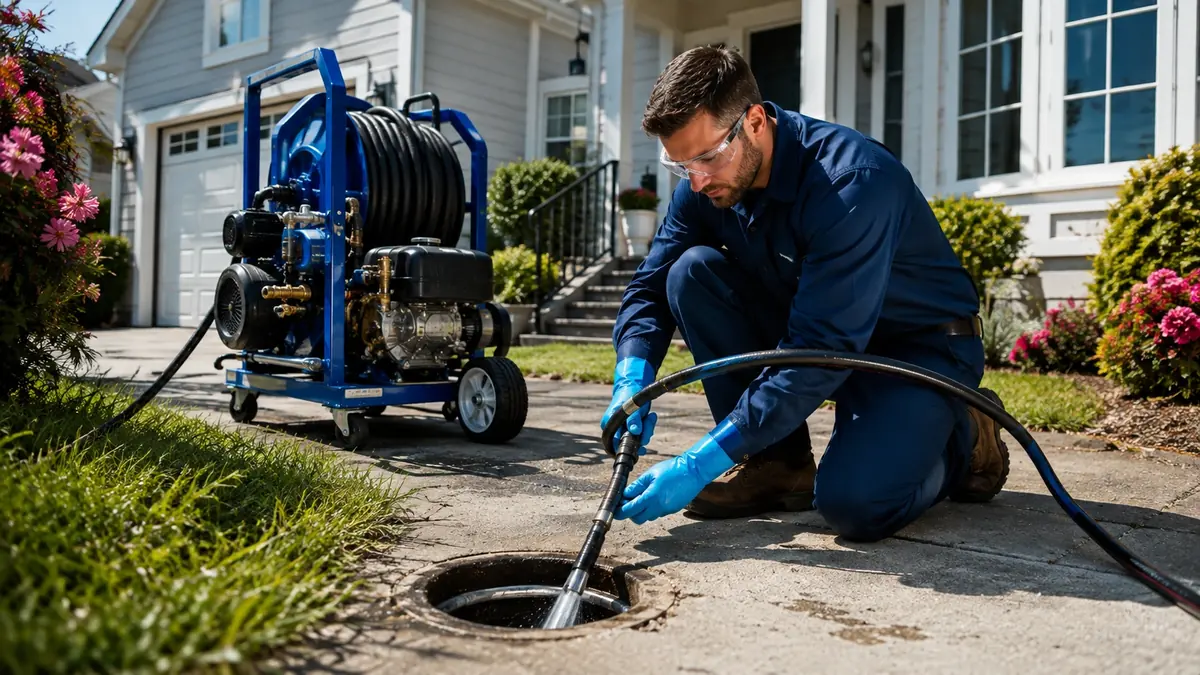 Residential Hydro Jet Drain Cleaning in Bolinas